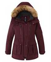 ($169) Wantdo Women's Plus Size Winter Coat