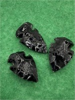 MID WESTERN US ARROWHEADS - 3 PCS  (SHARP NOT FOR