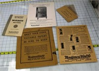 Montgomery Ward Parlor Stove Manual - Mica sheets