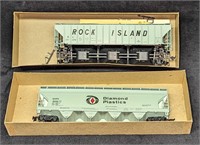Athearn Rock Island Hopper Kit & Diamond Plastic H