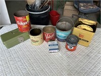 Vintage Tins, Etc.