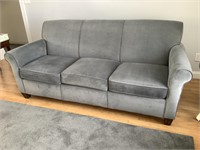 Velour sofa - Flexsteel