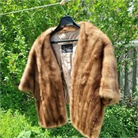 Vintage Mink Stole from Flesher's Furs