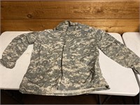 Eight large regular digital camo shirts