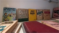 Just Mary and assorted Early edition book titles