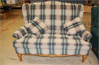 Hi-back Love Seat  -Clean & Good Condition Broyhil