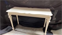 Shabby Chic Chalk Painted Entry Table