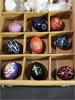 Hand Painted Egg Ornaments