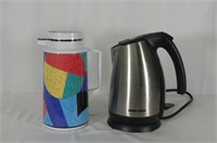 B&D Stainless Tea Kettle and Carafe
