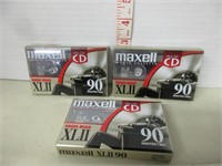 SEALED MAXELL CASSETTES