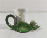 Vintage zcalla Lilly Candle Holder made in Italy