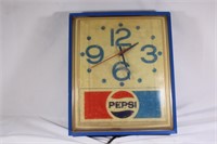 Pepsi Light Up Wall Clock - non-working