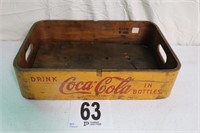 Vintage Wooden Coca-Cola Crate(R1)