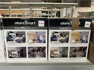 AtomiSmart Ceiling Fan. Smart Wifi 52” LED