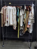 Rack of clothes, Includes Valentino, Flavio Cas