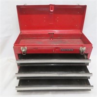 Craftsman tool box - 3 drawers - metal No Ship