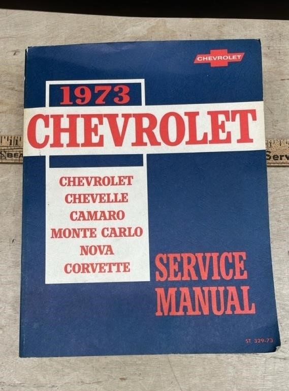 1973 Chevrolet Service Manual