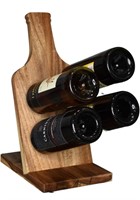 Bellemark modern 4 bottle countertop wine holder