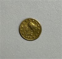 1855 CALIFORNIA GOLD COIN