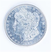 Coin 1896 Morgan Silver Dollar Brilliant Unc. DMPL