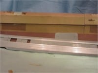 Chester O Scale 21" Metal and Wood Observation Car