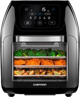 $150  Chefman 10L Digital Air Fryer - Black