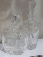 Fitz & Floyd Decanters (lot of 2)