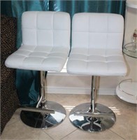 Pair of Coaster Modern Bar Stools