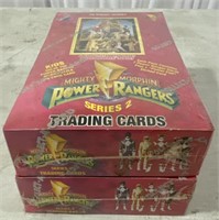 (J) 2 Box’s Mighty Morphin Power Rangers Series 2