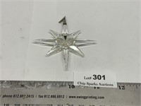 1995 Swarovski Crystal Holiday Christmas Star