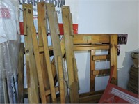 Set Of Wood Bunkbeds