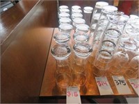 LOT, (15) TALL BEER GLASSES