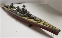 Model Battleship, 26"L