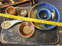 Pottery Bowls, Serving Dish