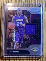 Kobe Bryant Prizm Jersey Card