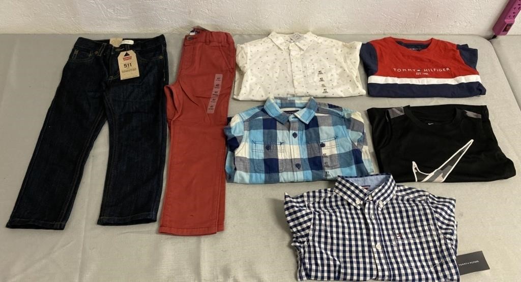 7 NWT Boys Clothing Size 4/4T