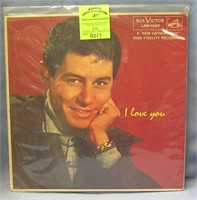 Vintage Eddie Fisher record album