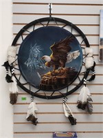 Large Native American Themed Wall Art