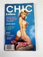 April 1989 Chic Letters Magazine - Very Graphic
