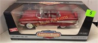 1957 Die Cast Chevy Bel Air 1/18 scale in box