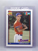 Chipper Jones 1991 Topps Rookie