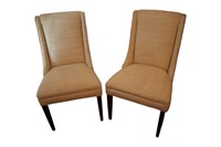 2pc Stanley Hostess Chairs