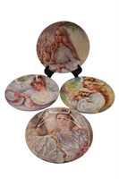 4pc Wedgwood Portraits of First Love Plates