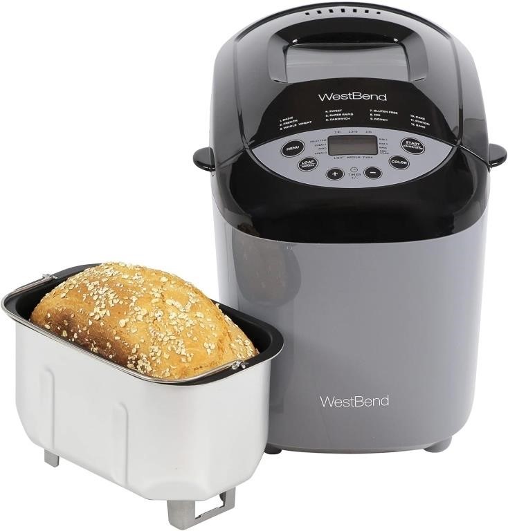 (U) West Bend 47413 Hi-Rise Bread Maker Programmab