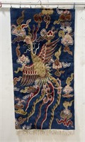Chinese Tibetan Wool Phoenix Rug