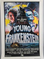 Young Frankenstein Linen Backed Movie Poster