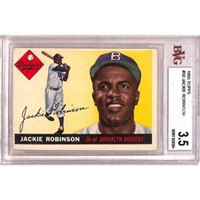 1955 Topps Jackie Robinson Bgs 3.5