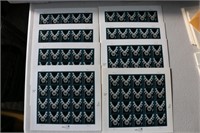 8- 2c Native American Stamp Sheets