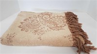 CALZEAT OF SCOTLAND CHENILLE THROW BLANKET