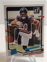 2023 Donruss Rated Rookie Raschon Johnson RC